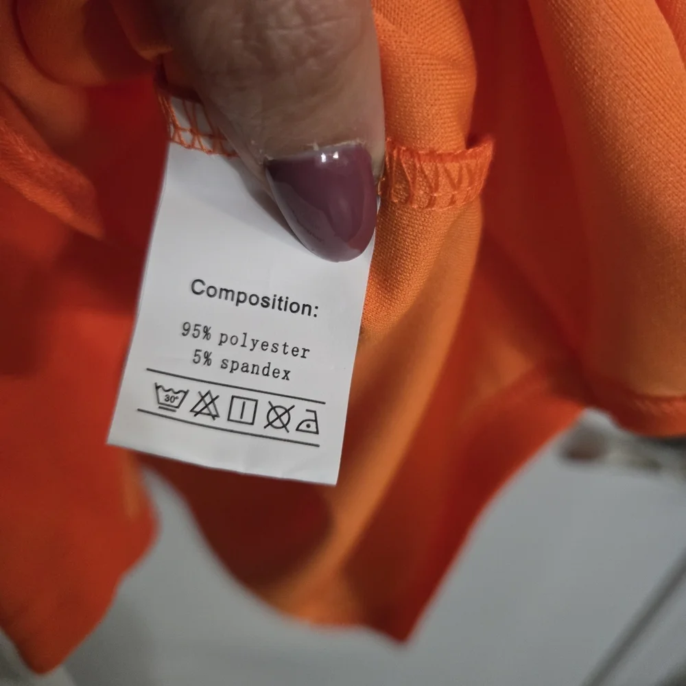 EKaliy Vibrant Orange Top - Picture 5 of 10
